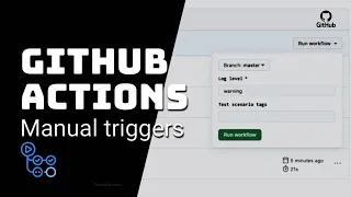 GitHub Actions Manual Trigger Tutorial workflow - dispatch Explained Step-by-Step