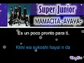 Super Junior - MAMACITA -AYAYA-  (Japanese Version) [Letra Sub Español + Rom]