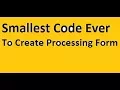 Loading splash Form without Progress bar using shape in vb6 0 smallest code ever