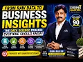 From Raw Data to Business Insights The Data Science Process Everyone Should Know Subbaraju Sir