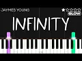 Download Lagu Jaymes Young - Infinity (cuz I love you for infinity) TikTok | SLOW EASY Piano Tutorial