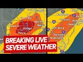 As it Happened Severe Weather Tornado Coverage With Storm Chasers - Midwest Northeast June 10