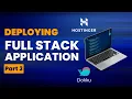 Full stack development - Part 3