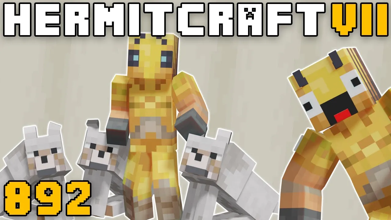 Hermitcraft VII 892 Beeralis & The Wolves!