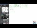 Gauss Jordan and the Calculator