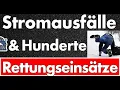 Stromausfälle im Norden \u0026 Dauereinsatz für Rettungskräfte! Winterwetter bringt System ans Limit!