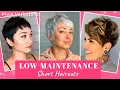 9 Low Maintenance Short Haircuts Pixie Variation