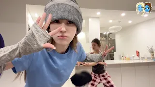 hungry sisters evelyn is just excited while jeon somi cooks