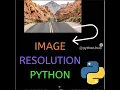 fun python projects for beginners get image resolution using python python programming python