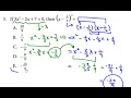 College placement exam college level math 1