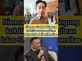 Download Lagu Rismon sianipar bingung kok bisa wapres gibran lulus SMA dari universitas #ijazahgibran #kritik