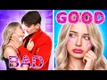 Download Lagu Good Girl vs Bad Boy! Soft Newbie Fell in Love with E-Boy