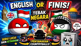 🏆 KOMPILASI COUNTRYBALLS TERGOKIL! 😂 | Tebak Negara, Penyamaran & English or Finish