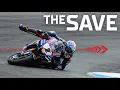 Download Lagu WHAT A SAVE from Toprak Razgatlioglu in Superpole Race! | #EstorilWorldSBK