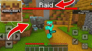 Minecraft Trial New Update - Pillager Outpost, Village & Raid - Survival Gameplay 