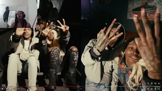 c blu reacts to fullychop g ravon fan hoes official music video