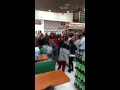 People in Vegas fighting for water at a sale