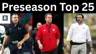 OFFICIAL Preseason College Football Top 25 Rankings