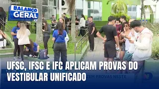 Vestibular Unificado UFSC/IFSC/IFC reúne mais de 23 mil candidatos