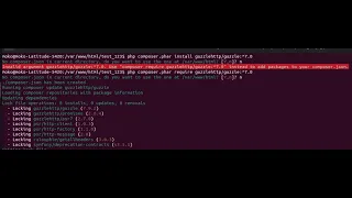 How to solve composer - No composer json in current directory when installing guzzlehttp