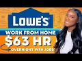 LOWES REMOTE JOBS REMOTE AT HOME JOBS HIGH PAYING REMOTE JOBS