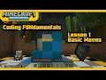 Minecraft Education Edition Coding FUNdamentals Lesson 1 - Basic Moves