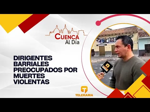 Dirigentes barriales preocupados por muertes violentas