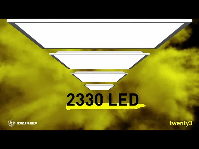 Панел LED 2330 G3 600 31/24W 4000/3000K 3600/2700lm 81° UGR <19 50000h IP40 twenty3 TRILUX, 7798540