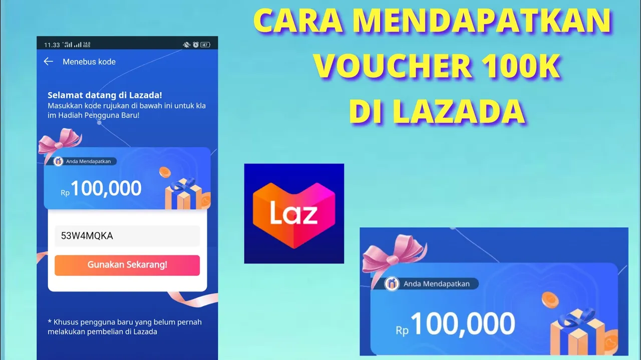 Cara menarik SaldoLazada - Eventz Lazada 2021