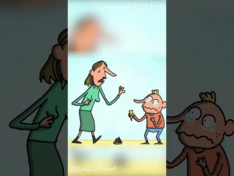 That Was NOT Chocolate… 🤢 #cartoon #twist