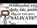 Wednesday 26 -