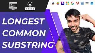 Longest Common Substring Dynamic Programming Intuition and explanation w animations