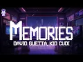 Download Lagu David Guetta 🎧 Memories (ft. Kid Cudi) / Lyrics