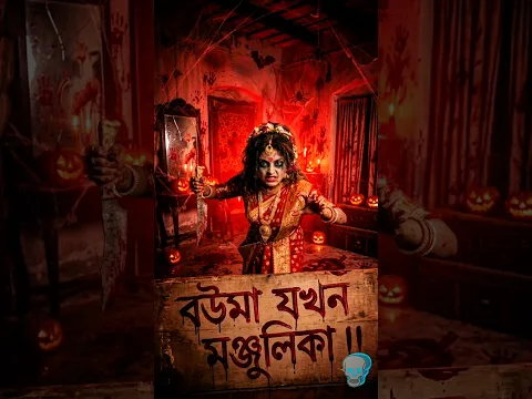 Don't miss the end ☝️ বউমা যখন মঞ্জুলিকা #horrorstories