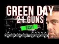 Lagu Greenday - 21 Guns - Drum cover (with scrolling drum score)