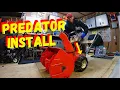 BEFORE YOU INSTALL A PREDATOR 212CC ENGINE ON A SNOWBLOWER WATCH THIS
