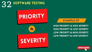 QA manual testing tutorial for beginners severity and priority in software testing with example