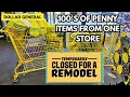 300 PENNY ITEMS HOW TO SHOP DOLLAR GENERAL REMODELS 101 WATCH THE ENTIRE VLOGTOBER 1