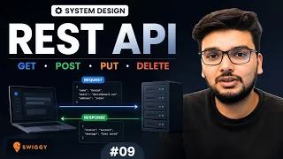 REST API Explained in System Design GET POST PUT DELETE Complete Beginner Guide Part 09