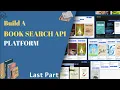 Book Search Website Tutorial HTML Tailwind CSS JavaScript Full Project with Dark Mode