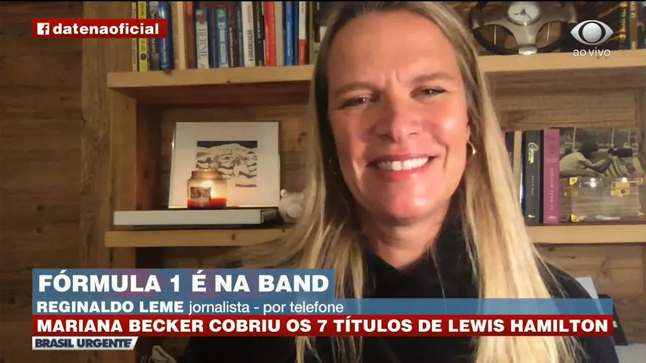 DATENA DÁ BOAS-VINDAS A MARIANA BECKER NA BAND
