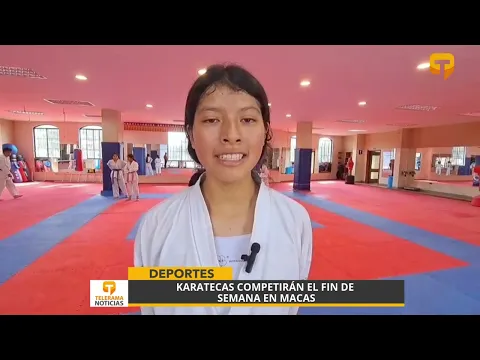 Karatecas competirán el fin de semana en Macas