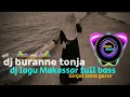 Download Lagu DJ Makassar full bass 🔥 BURANNE TONJA terbaru 2024🎧🔥