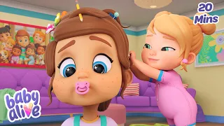 Crazy Makeover Time!💅 Oh No, What a Mess! | Animation for Kids | Baby Alive Official 🍼👶🏼