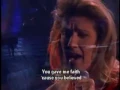 Because You Loved Me-Celine Dion live (with Lyrics - SD Version)   Theme from \