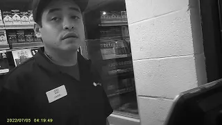 All-Night Loaf n Jug Convenience Store Cashier Daniel Ejects Reporter Others 2022-07-05
