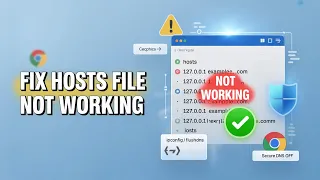 Windows Hosts File Not Working Here s How to Fix It Step-by-Step Guide