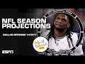 2026 NFL Season Predictions Cowboys offense only 14th Bears defense last The Bill Barnwell Show