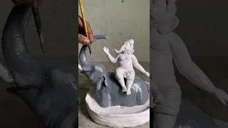 Ganesh murti making 2026 | Ganesh chathurti making | Ganpati Bappa idol making 