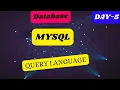 Database Bangla Tutorial - DAY-5 MYSQL Query Languages SQL IT For You